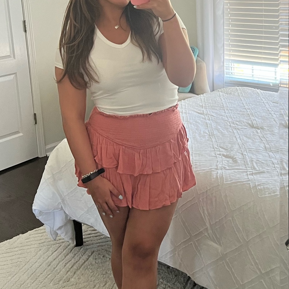 Pink trending skirt